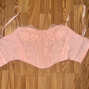 Ryan Destiny PacSun Pink Lace Camisole Top